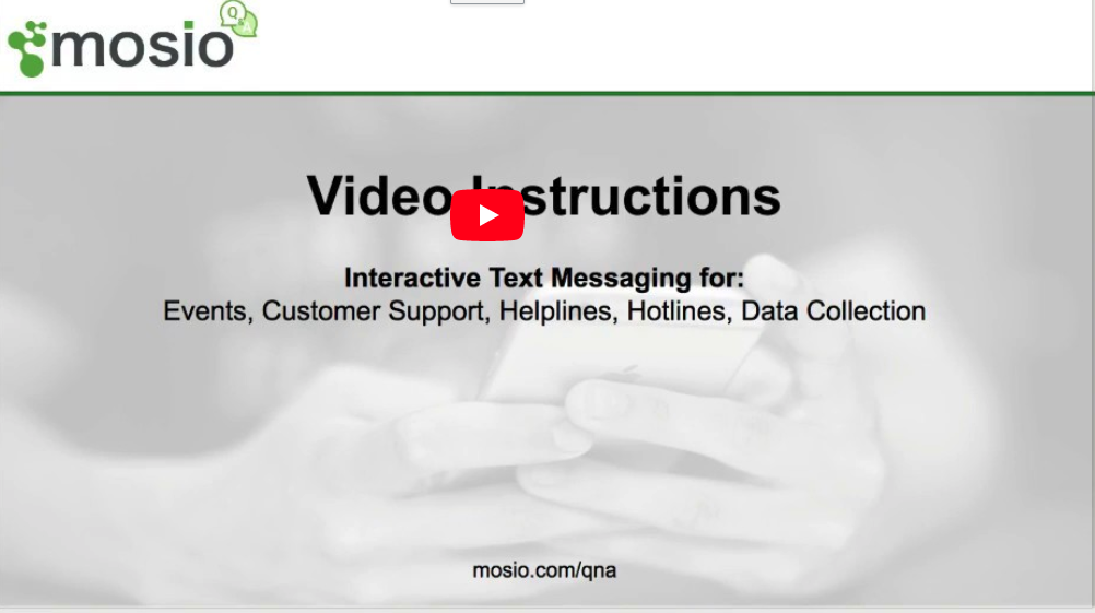 VIDEO GUIDE: Creating a Text Message Survey | SMS Surveys | Data Collection | Live Polls